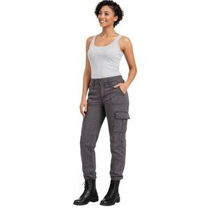 White House Black Size 8 Market Skinny Leg Cargo Pants Gray